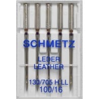 Schmetz leather point sewing machine needles size 100/16